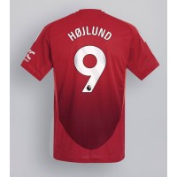 Camisa de time de futebol Manchester United Rasmus Hojlund #9 Replicas 1º Equipamento 2024-25 Manga Curta